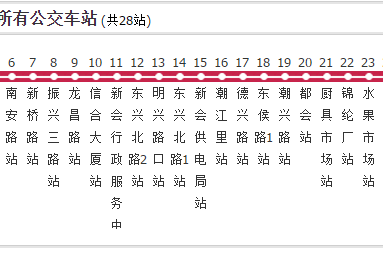 新會公交302路 新會公交302路