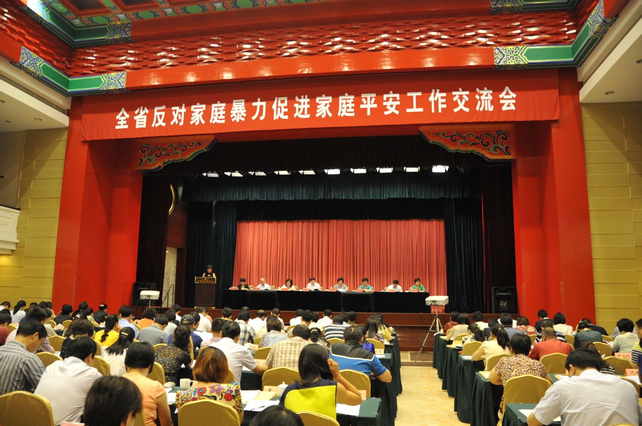 江蘇省反對家庭暴力專題會議