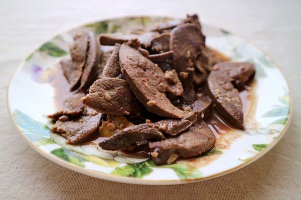 麻油炒豬肝