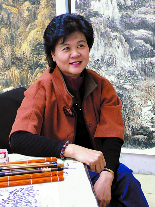 郭雯(中國國家畫院黃格勝工作室畫家) 郭雯(中國國家畫院黃格勝工作室畫家)