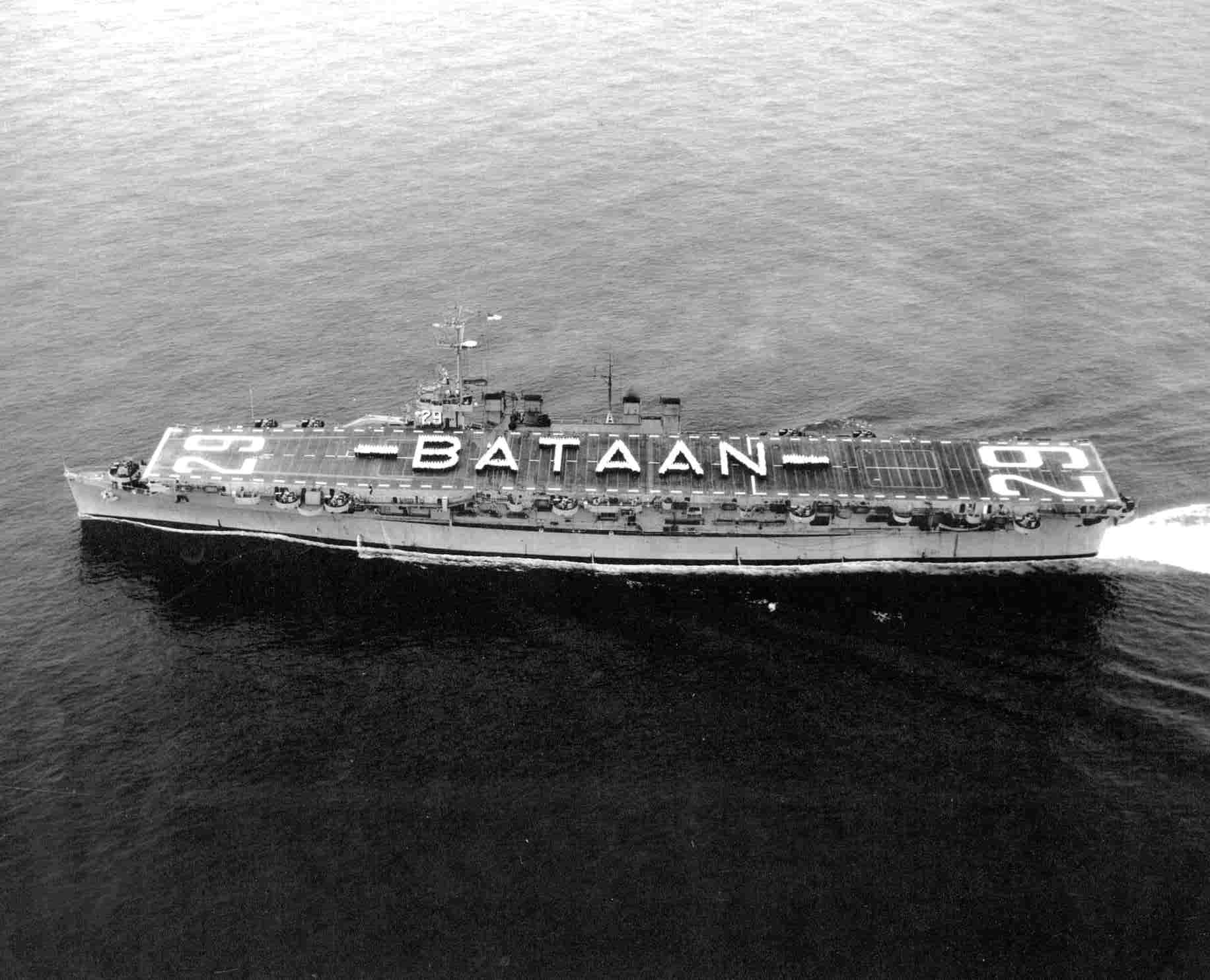 美國巴丹號航空母艦