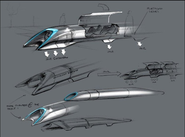 超級列車概念圖