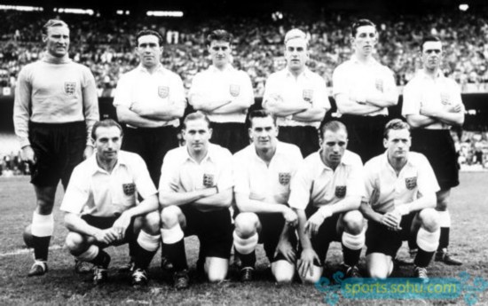 1950年，英格蘭首次參加世界盃