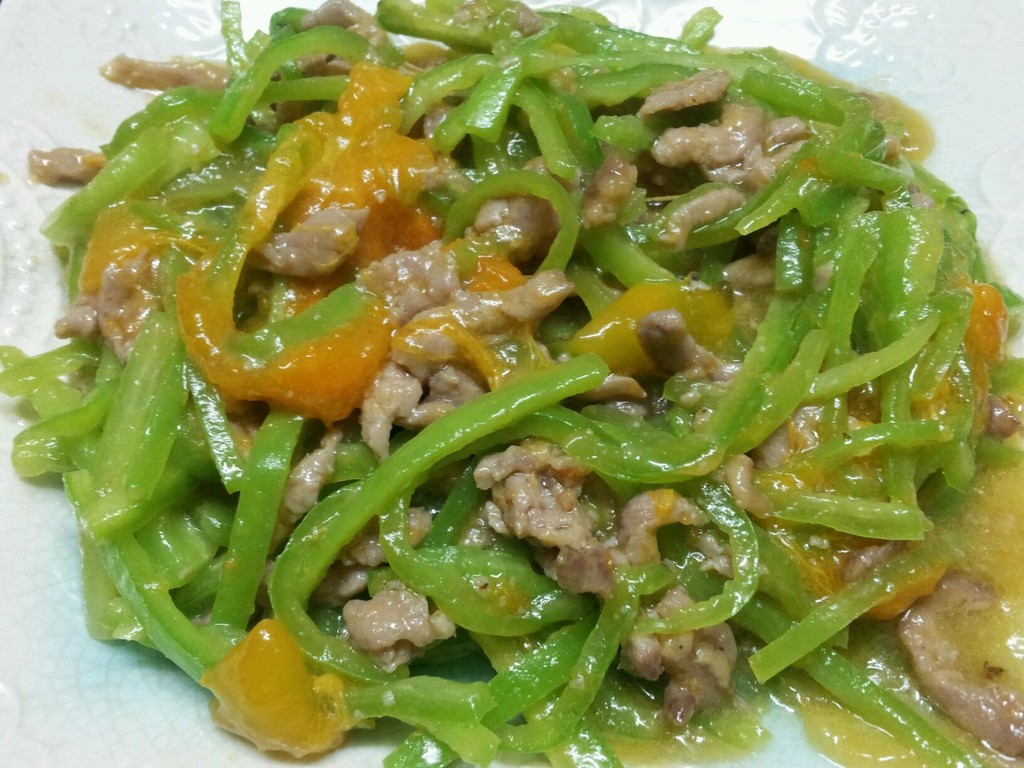 柿子青椒肉絲