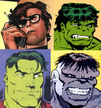 漫畫中的四個核心人格
