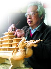 木雕船模工藝
