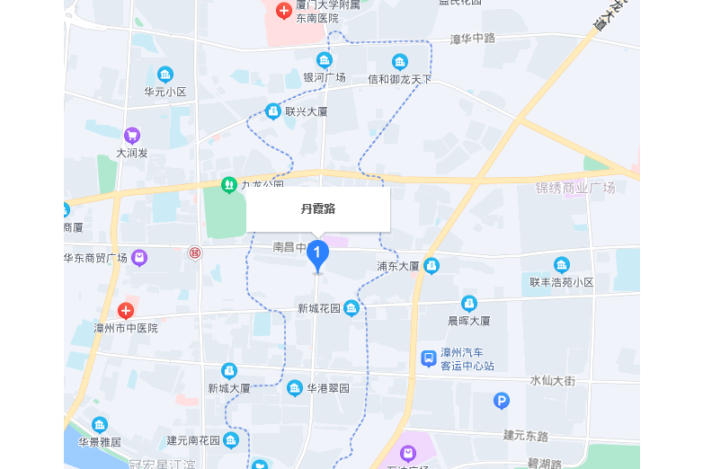丹霞路(福建省漳州市南北走向城市主幹道) 丹霞路(福建省漳州市南北走向城市主幹道)
