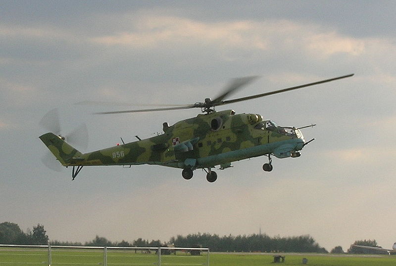 波蘭裝備的Mi-24