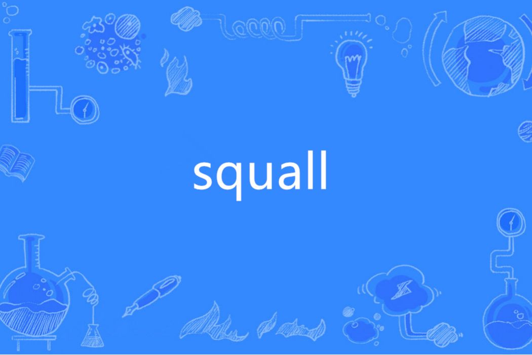 Squall(英語單詞)