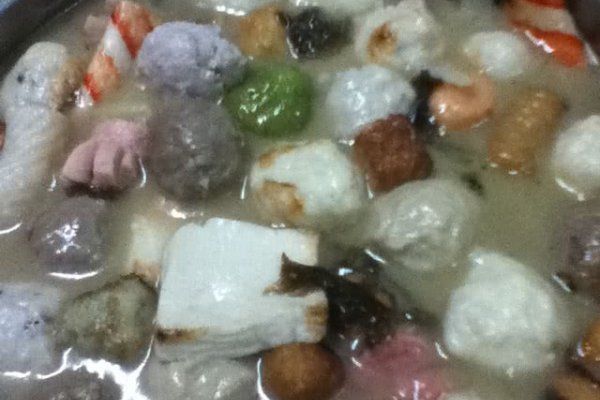 煮海鮮丸子 煮海鮮丸子