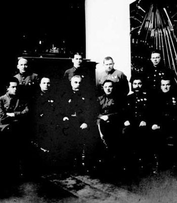 1927年12月蘇聯軍委會成員合影