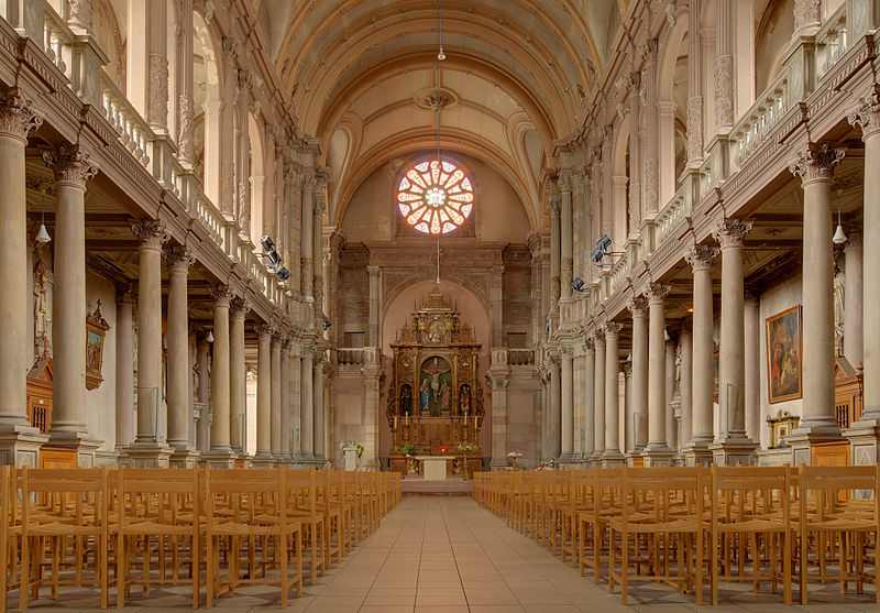 蒙貝利亞爾聖邁姆伯夫教堂內部