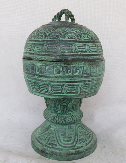 洛陽廣發青銅器複製用於文廟祭孔的青銅豆