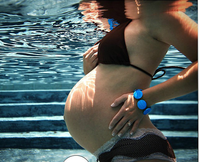 孕婦游泳