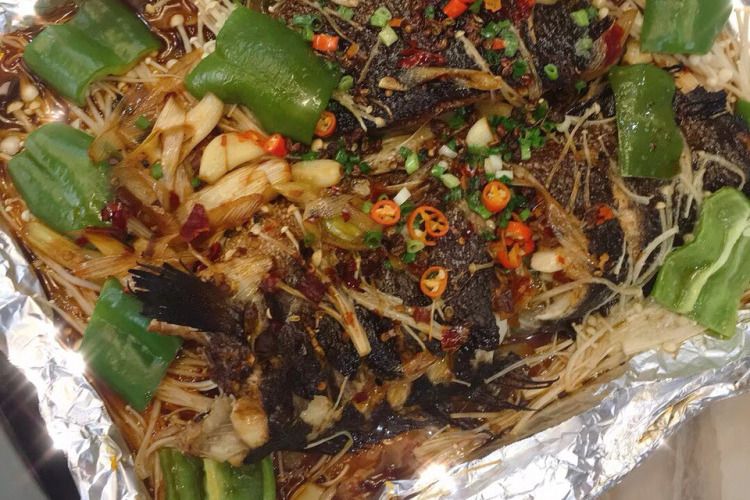 豆醬烏魚 豆醬烏魚
