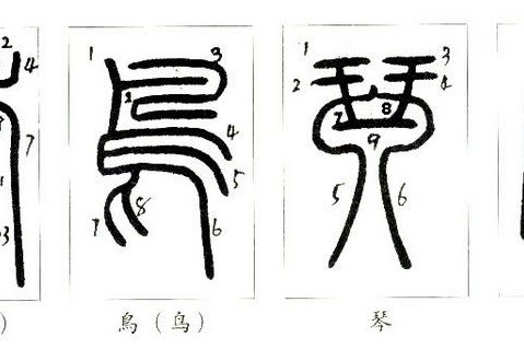 篆書章法 篆書章法