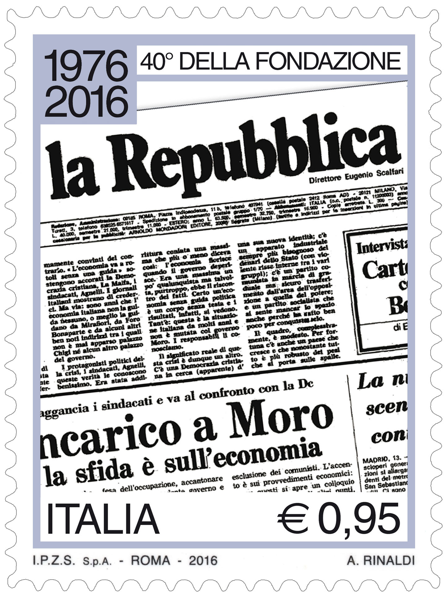 義大利《共和報》發刊40周年
