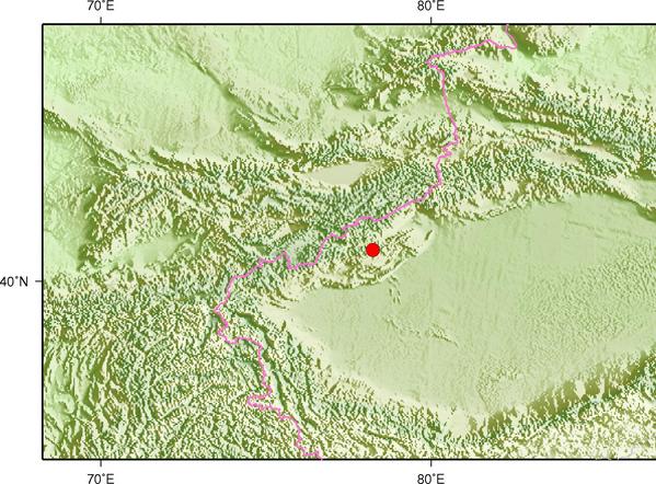 7·25阿合奇地震