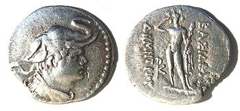 德米特里的奧波勒斯銀幣