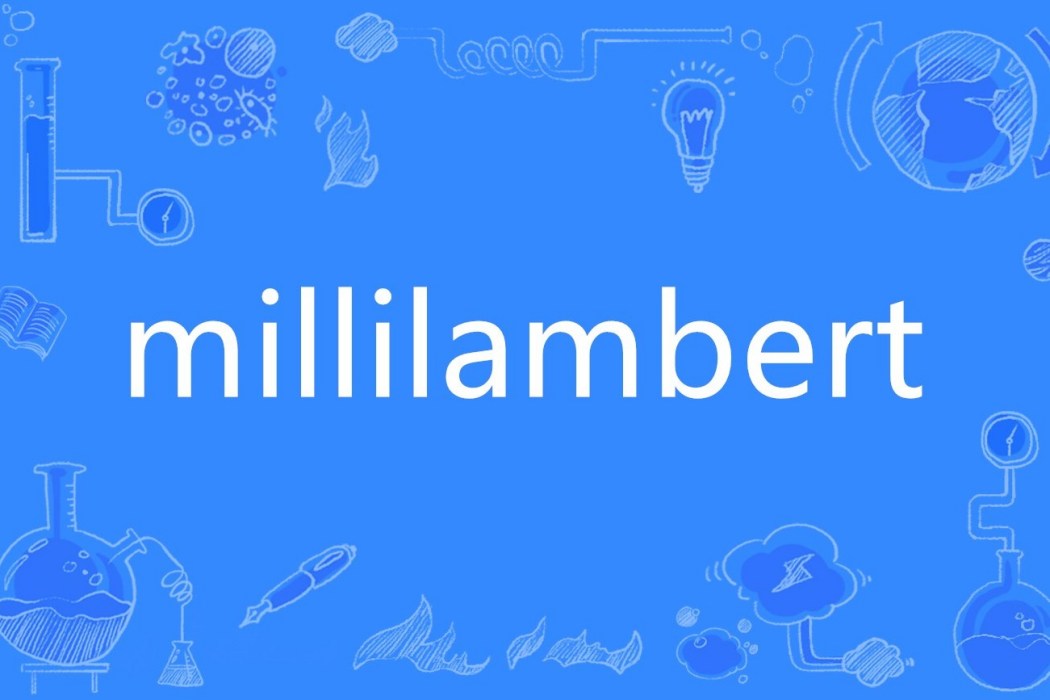 millilambert millilambert