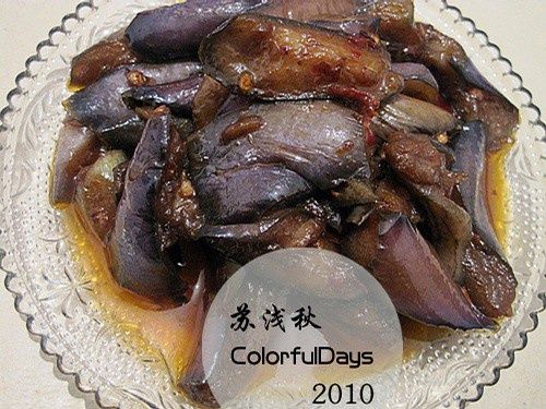 豆鼓茄子 豆鼓茄子