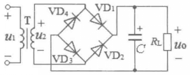 圖2(a)  電容濾波電路