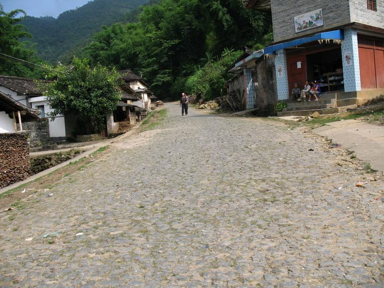 雲南省潞西市芒海鎮芒海村進村道路圖片來源