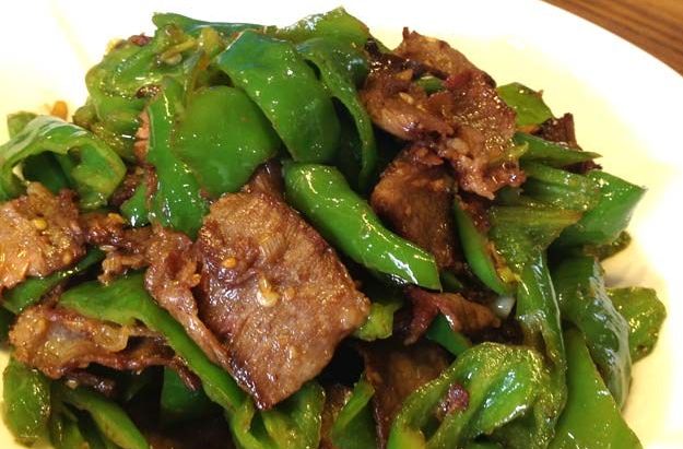 青椒煙肉 青椒煙肉