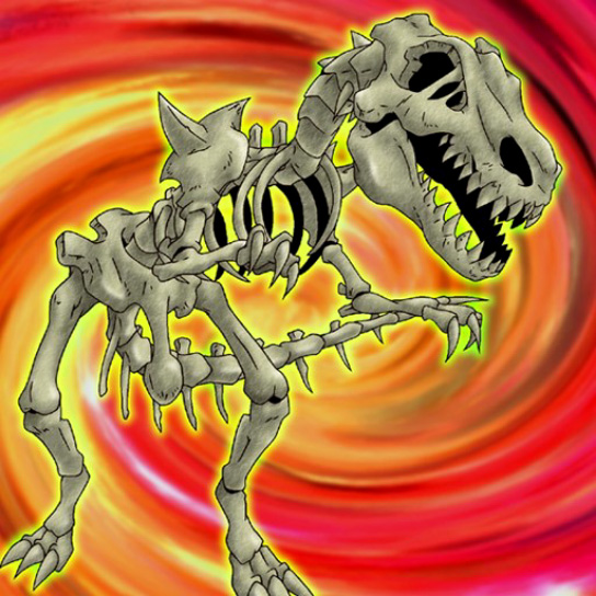 古生代化石龍 骷髏恐獸
