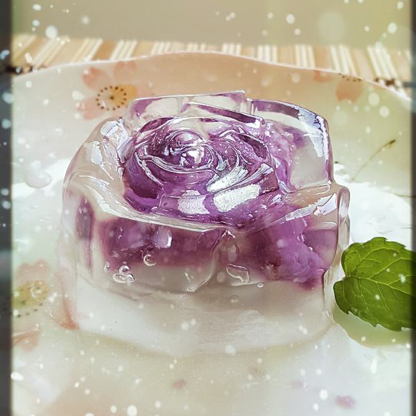 紫心水晶月餅