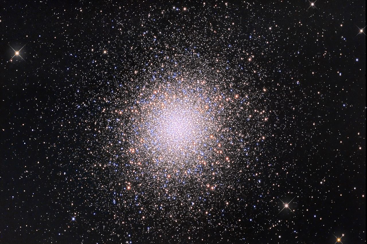 典型球狀星團：M13球狀星團