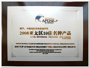 2008亞太區10佳名牌產品