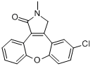 5-氯-2-甲基-2,3-二氫二苯並[2,3:6,7]氧雜卓並[4,5-C]吡咯-(2H)-酮