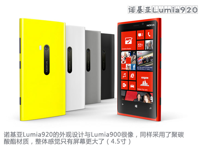 諾基亞Lumia 920(諾基亞920)