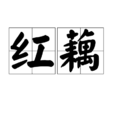 紅藕 紅藕