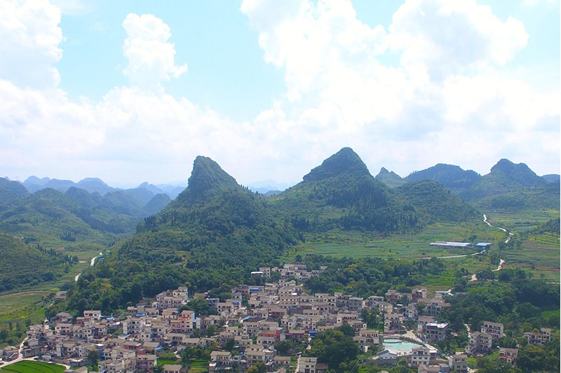 牛角山村(貴州省黔西南布依族苗族自治州義龍新區木咱鎮) 牛角山村(貴州省黔西南布依族苗族自治州義龍新區木咱鎮)