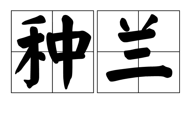 種蘭 種蘭