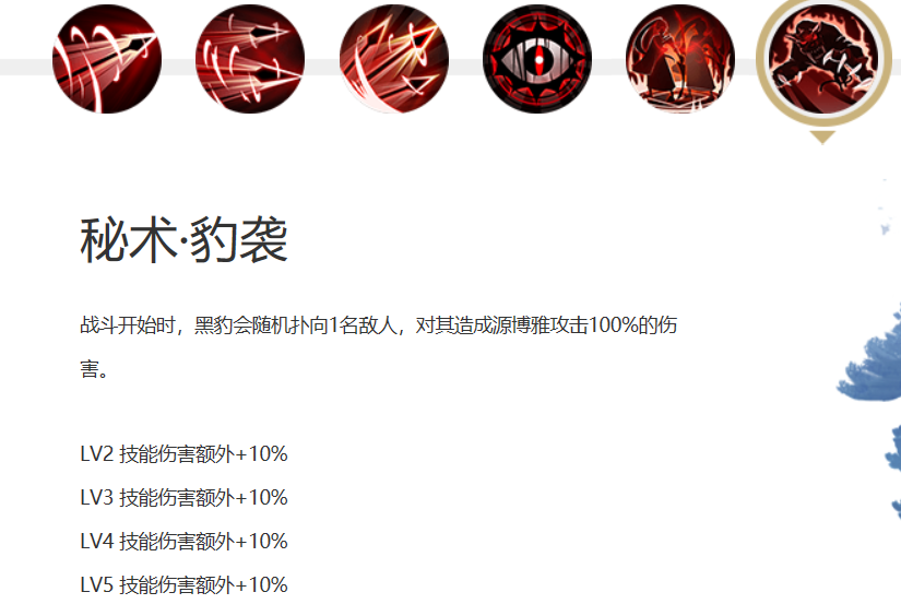 秘術·豹襲 秘術·豹襲