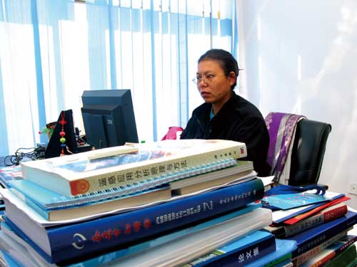西藏高原大氣環境科學研究所高級工程師卓嘎