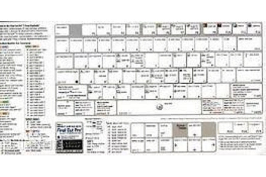 Final Cut Pro 7 KeyGuide Final Cut Pro 7 KeyGuide