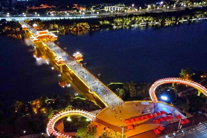 南山橋(中國福建省漳州市境內廊橋) 南山橋(中國福建省漳州市境內廊橋)