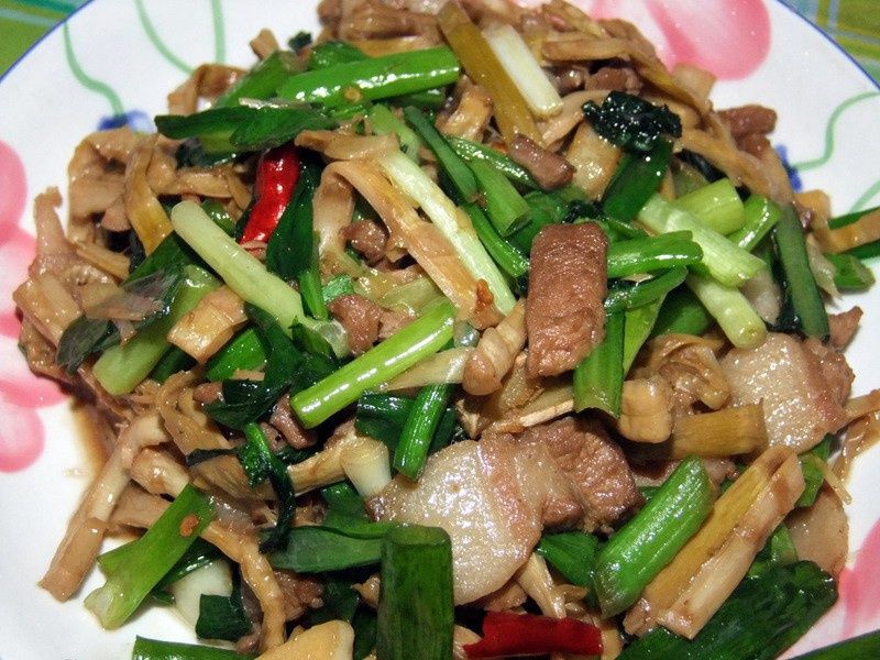 醃筍炒肉 醃筍炒肉