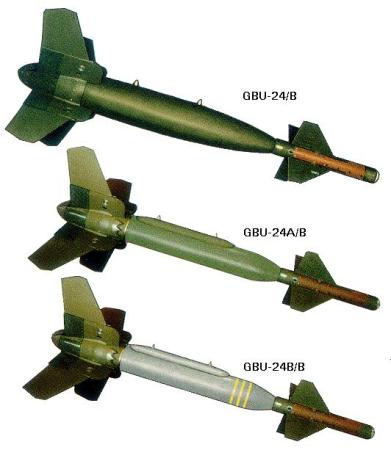 GBU-24/B, GBU-24A/B, GBU-24B/B