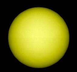 太陽黑子像(資料獲取順序:SoHO，HSOS)
