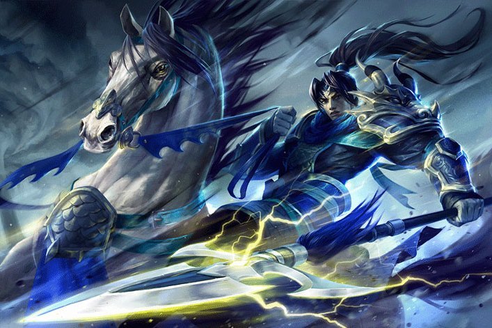 趙雲子龍(遊戲《英雄聯盟》中趙信的一款皮膚) 趙雲子龍(遊戲《英雄聯盟》中趙信的一款皮膚)
