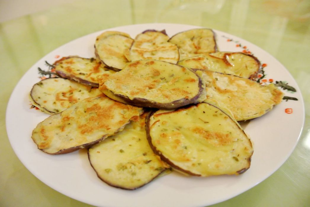 牛至煎茄片
