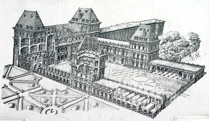 瓦倫蒂諾城堡圖紙