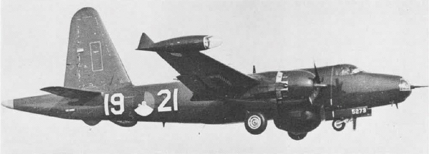 P-2海王星巡邏機2的翼端探照燈