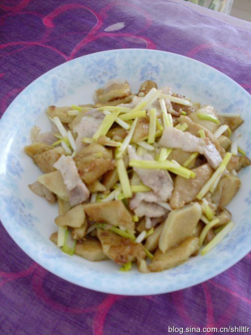 肉炒餎餷 肉炒餎餷