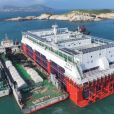 東海1號(浙江省首個桁架半潛式深遠海養殖平台) 東海1號(浙江省首個桁架半潛式深遠海養殖平台)